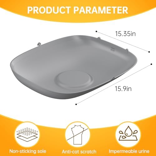 Silicone Cat Litter Mat Accessory Part, Waterproof Cat Litter Pad Replacement - Image 3