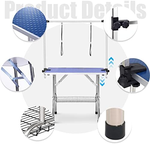 46 Inch Professional Adjustable Pet Grooming Table Heavy Duty - Image 5