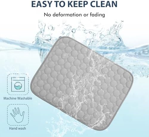 MICROCOSMOS Summer Cooling Mat & Sleeping Pad- Water Absorption Top, Easy Carry - Image 5