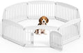 NEWBULIG 24 Inch 8 Panels Dog Playpen, Plastic Pet Play Pen Fence by NEWBULIG