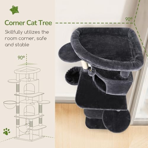Globlazer 66in Corner Cat Tree Tower - Image 2
