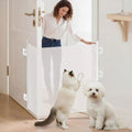 Retractable Dog Gate No Drill, 30 x 70 Inches by Unknown