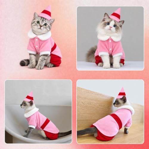 Dog Elf Christmas Costume, Funny Party Halloween Cosplay Outfit(2X-Large) - Image 3