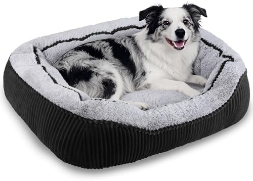 Washable Dog Bed Medium Size Dogs, Orthopedic Pet Bed by SIWAMARY