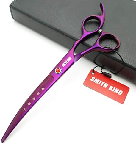 7.0in Professional Pet Grooming Scissors set, Straight & Thinning & Curved - Image 6