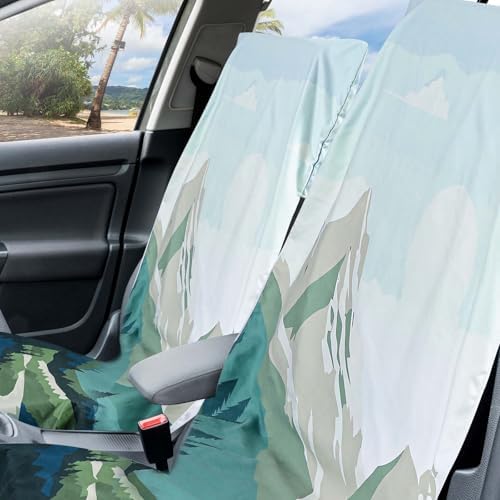 Hahafelt 2 Pack Car Seat Towel Cover - Image 3