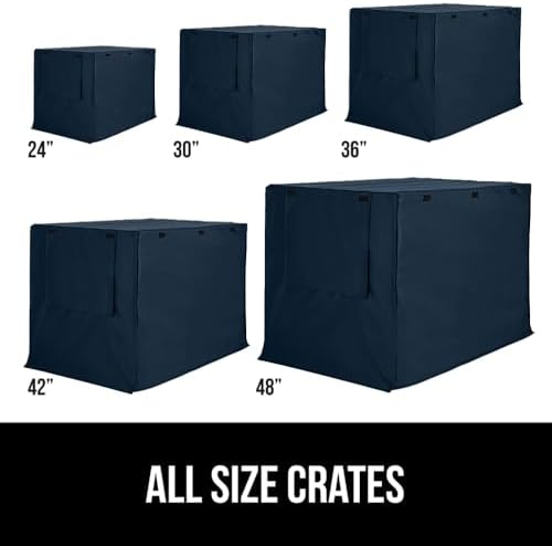 GORILLA GRIP Dog Crate Covers, Wire Kennel Topper, 30 in - Image 3