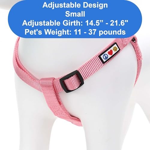 Pawtitas Solid Step-in Dog Harness – Adjustable No-Pull Vest - Image 3