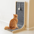 PETKARAY Felt Cat Scratcher, Vertical Cat Scratching Carpet, Scratch Resistant by PETKARAY
