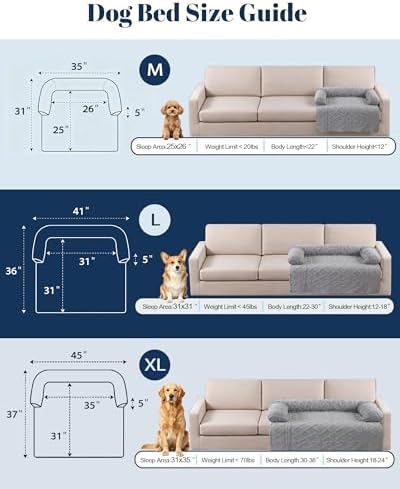 Calming Dog Bed/Mat for Couch, Luxury Dog Couch Bed Sofa Furniture Protector - Image 7