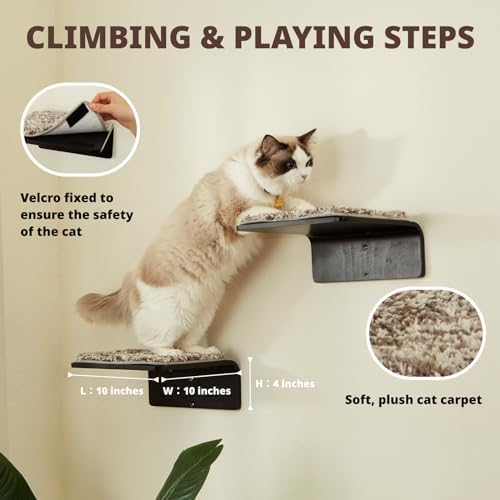 LIORCE 2 Set Cat Wall Steps - Image 3