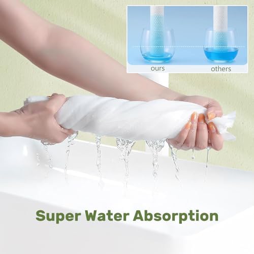 50pc Disposable Large Luxury Bath Hair Drying Towels 16"x 31.5" - Image 3