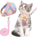 Cat Harness and Leash Set, Escape Proof Soft Vest Walk Pink XS by NCMAMA