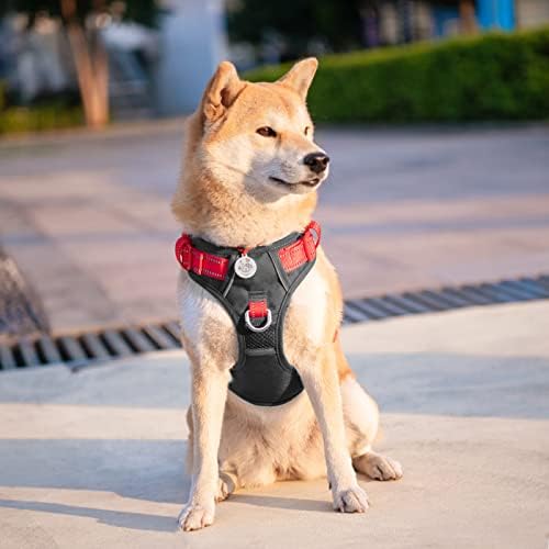 PHOEPET No Pull Dog Harness, Unique Colors Reflective Adjustable Dog Vest - Image 3