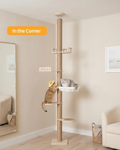 Aechonow 9.8ft Floor to Ceiling Cat Tree - Image 2