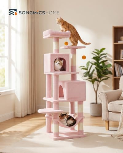 SONGMICS HOME Cat Tree for Indoor Cats - Image 2