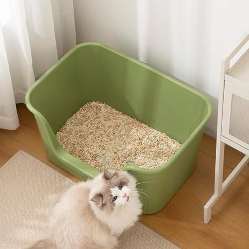 Extra Large Litter Box with High Sides 25.27" Lx17.83 Wx13.11 H, Anti-Splashing - Image 6