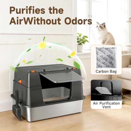 Stainless Steel Litter Box - Image 3