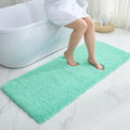 Disolla Mint Green Bathroom Runner Rug 24x70, Plush Extra Large Bath Mat by Disolla