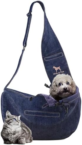 Noah & Paw Dog Carrier Sling for 3-10 lbs, Cat Carrier Bag by NoahPaw