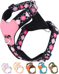 Black xs Dog Harness for Small Dogs, No Pull Dog Harness by SOLMOONY