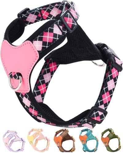 Black xs Dog Harness for Small Dogs, No Pull Dog Harness by SOLMOONY