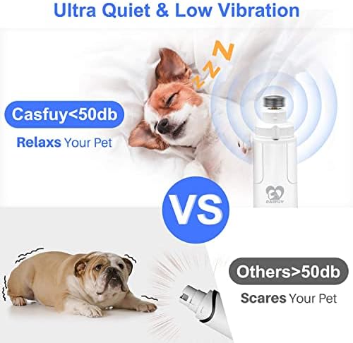 Casfuy Dog Nail Grinder with LED Light - Image 5