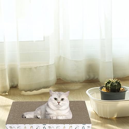 PatiencET Cardboard Cat Scratcher 5 Pack, Cat Scratching Board - Image 6