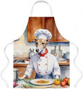 Caroline's Treasures Whippet The Chef Apron Cooking Kitchen Server Baking by CarolinesTreasures