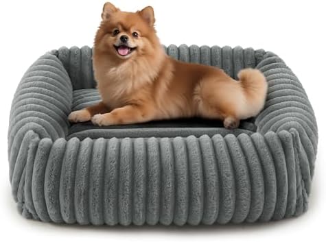 FURTIME Dog Bed for Small Medium Dog, Washable Orthopedic Pet Bed by FURTIME
