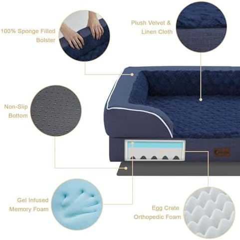 Waterproof Orthopedic Dog Bed for Large Dogs - Image 6