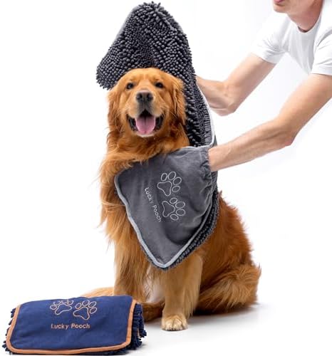 Lucky Pooch® Super Absorbent Shammy Dog Towel by LuckyPooch
