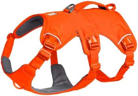Ruffwear, Web Master Dog Body Harness, Blaze Orange by RuffwearInc