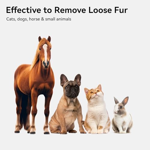 aumuca Cat Brushes for Indoor Cats Dog Hair Brush for Shedding Long or Short - Image 2