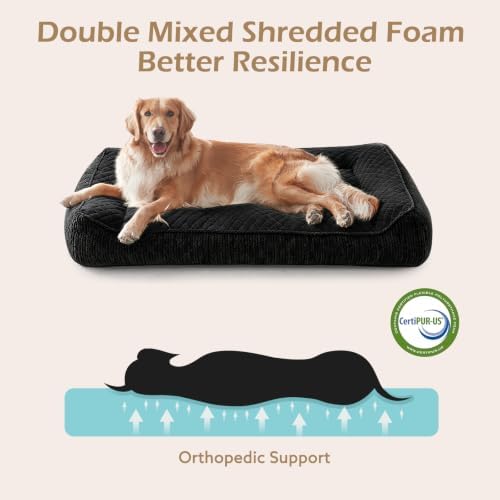 JOEJOY Extra Large Orthopedic Dog Beds Large Sized Dog, Extra Thick Foam Pet - Image 4