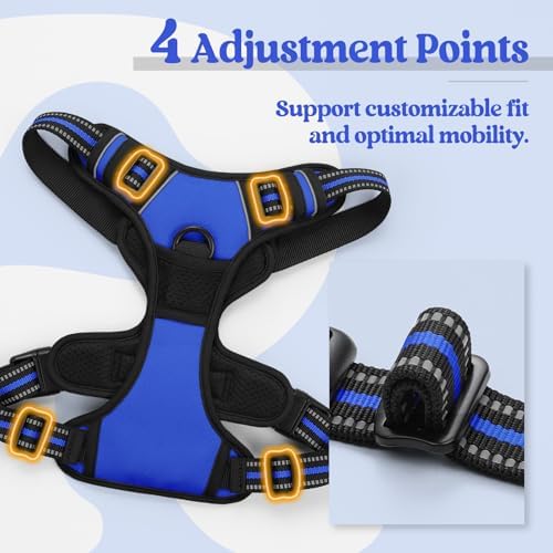 rabbitgoo Dog Harness, No Pull Medium Sized - Image 4