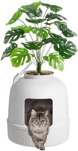 Lifewit Hidden Plant Cat Litter Box by Lifewit