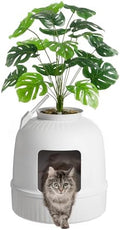 Lifewit Hidden Plant Cat Litter Box by Lifewit