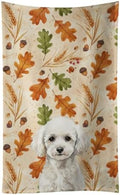 Caroline's Treasures Poodle Dogs Kitchen Towel 15x25 in by CarolinesTreasures