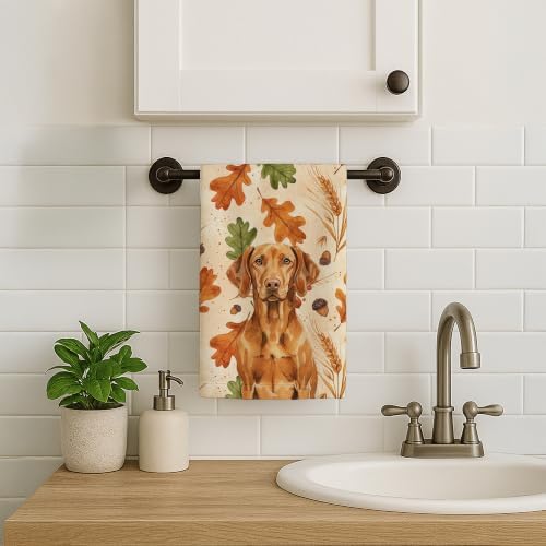 Caroline's Treasures Vizsla Dogs Kitchen Towel 15x25 in - Image 2