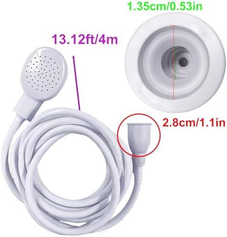 13.12ft/4m Sink Spray Rubber Hose, Sink Hose Attachment - Image 4