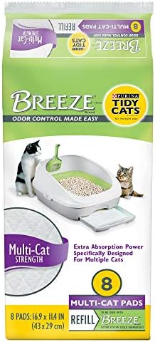 Purina Tidy Cats Cat Litter Breeze Pads Refill Pack Multi Cat Litter Pads by PurinaTidyCatsLitter