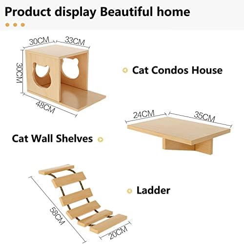 Cat Wall Shelves and Furniture Set - Image 5