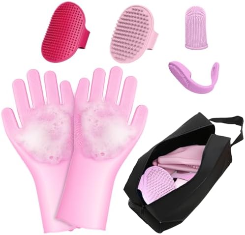 7 PCS Pet Grooming Kit & Bath Supplies by Unknown