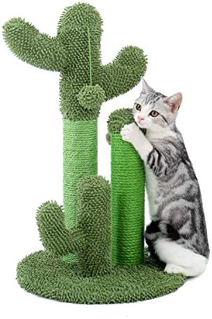 PAWZ Road Cat Scratching Post 23” Cactus Cat Scratcher by PAWZRoad