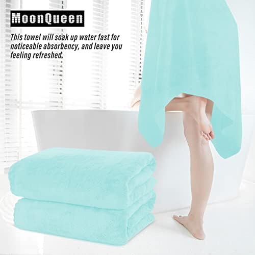 MOONQUEEN 6 Pack Premium Bath Towel Set - Image 7