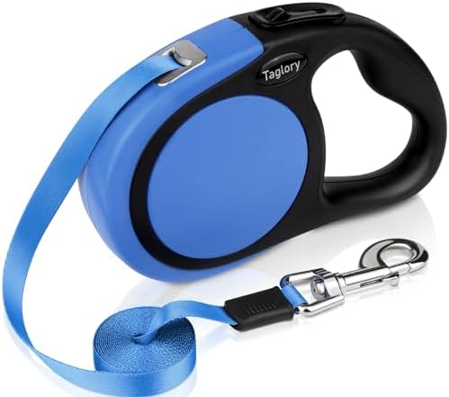 Taglory Retractable Dog Leash, One-Handed Brake by Taglory