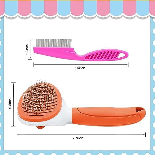 Cat Brushes for Indoor Cats, Dog Brush for Shedding - Image 2