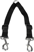 No Tangle Dog Leash Coupler, Dual Double Dog Adjustable Splitter Lead Sturdy by STGOOD