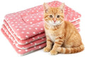 4 Pack Cat Bed Mat, Washable Sleeping Pad by HeNdShe